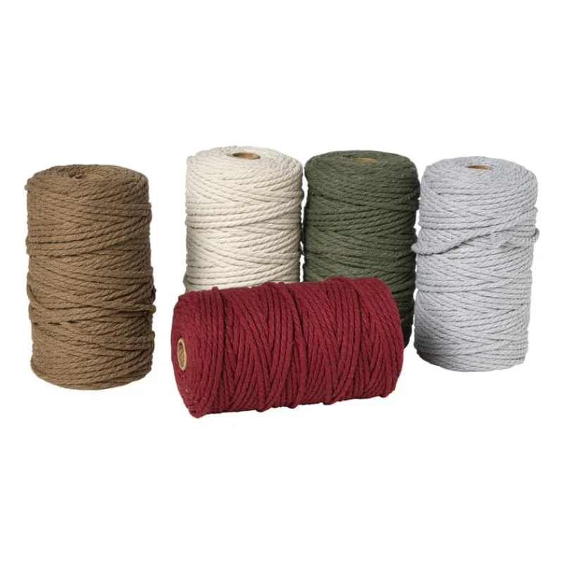 Xenos Garen-Garen macramé - grijs - 500 gram - 100 meter