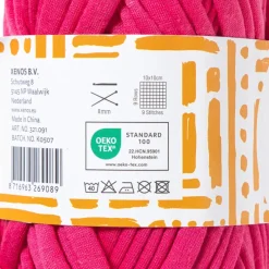Xenos Garen-Garen t-shirt - roze - 100 gram - 29 meter
