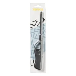Xenos Barbecue|Keukengerei-Gasaansteker extra lang - zwart - 27 cm