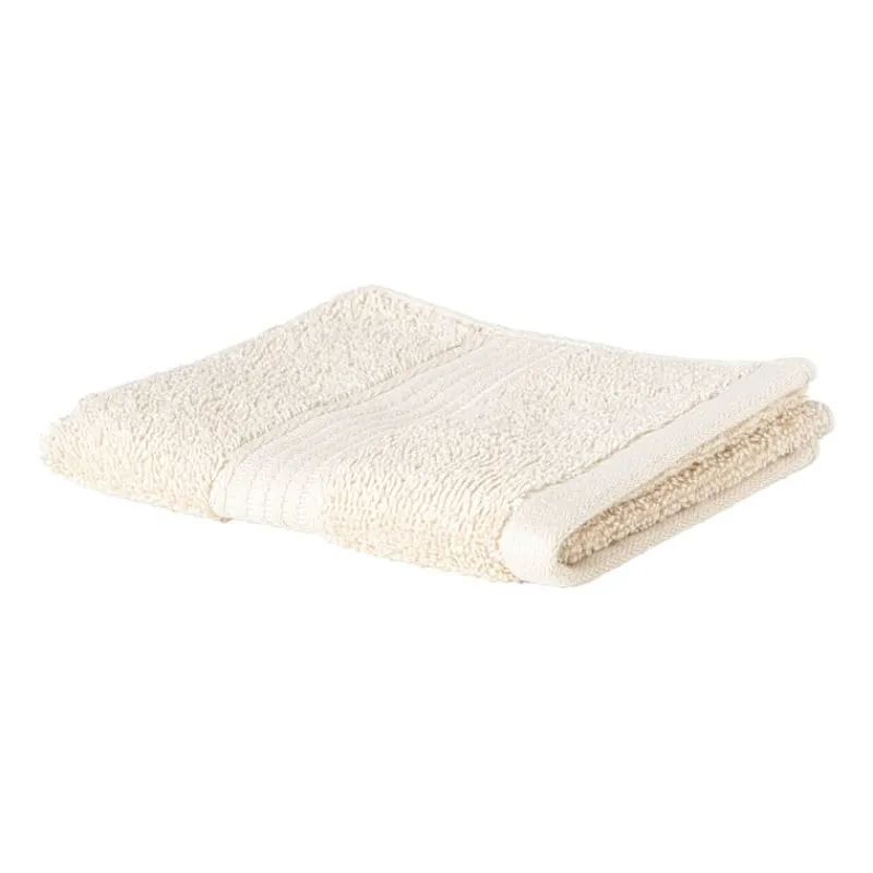 Xenos Badtextiel|Badkamer Accessoires-Gastendoekje - beige - 30x50 cm