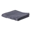 Xenos Badtextiel|Badkamer Accessoires-Gastendoekje - grijs - 30x50 cm