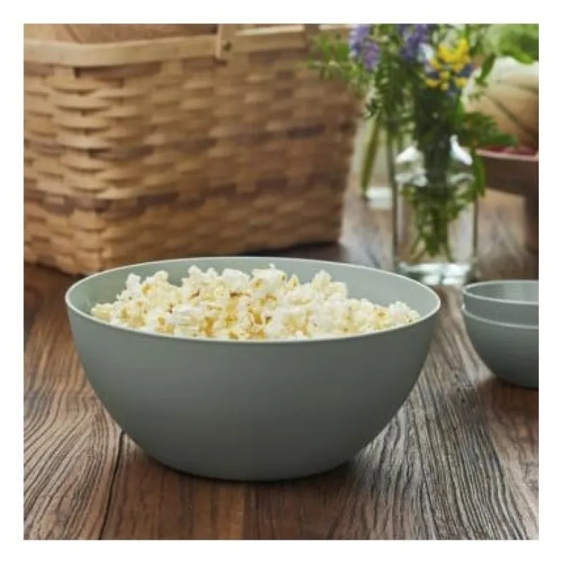 GastroMax Buitenservies|Kinderservies-schaal bio - lichtblauw - ø25x11 cm