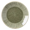 Xenos Borden-Gebaksbord Yara - groen - ⌀15.2 cm