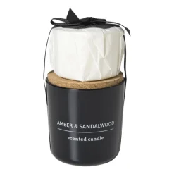 Xenos Geurkaarsen|Geurkaarsen-Geurkaars met refill - amber & sandalwood