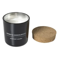 Xenos Geurkaarsen|Geurkaarsen-Geurkaars met refill - amber & sandalwood