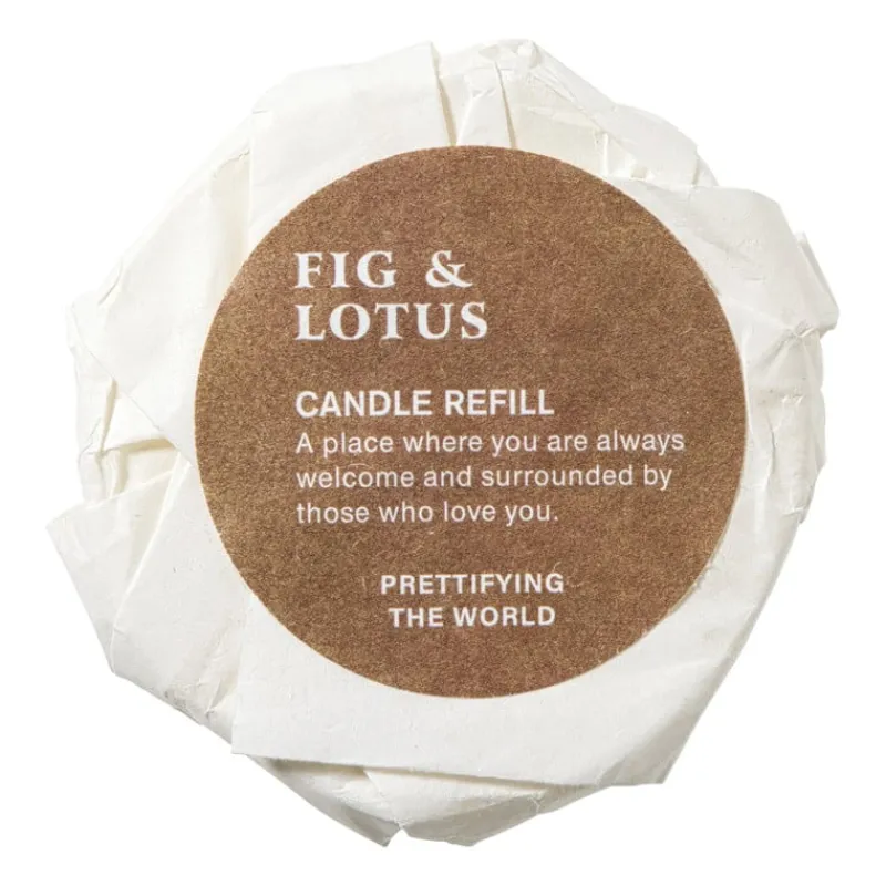 Xenos Geurkaarsen|Geurkaarsen-Geurkaars met refill - vijg & lotus