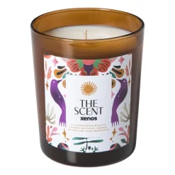 Xenos Kerstcadeaus|Geurstokjes-Geurkaars The Scent - ø9.5x7.9 cm