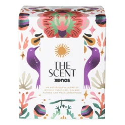 Xenos Kerstcadeaus|Geurstokjes-Geurkaars The Scent - ø9.5x7.9 cm