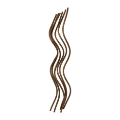 Xenos Geurstokjes-Geurstokjes swirl - bruin - set van 6