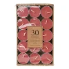 Xenos Geurkaarsen|Geurkaarsen-Geurtheelichten - dark hibiscus - set van 30