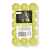 Coolmax Geurkaarsen|Geurkaarsen-Geurwaxinelichten - lemongras - set van 30