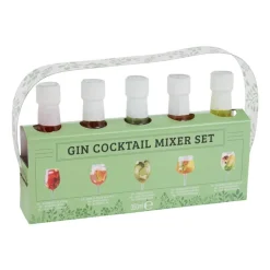 Xenos Koude Dranken|Kerstcadeaus-Gin cocktail mixer set - 5 smaken