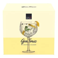 Xenos Glazensets|Cocktailglazen-Gin tonic glas - 650 ml - set van 4