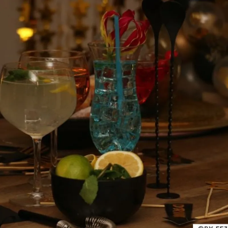 Xenos Glazensets|Cocktailglazen-Gin tonic glas - 650 ml - set van 4