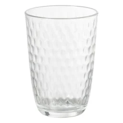 Xenos Waterglazen-Glas slot - transparant - 390 ml