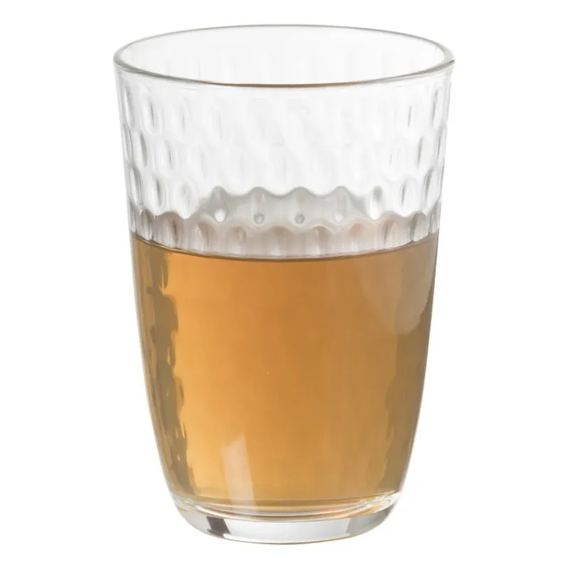 Xenos Waterglazen-Glas slot - transparant - 390 ml