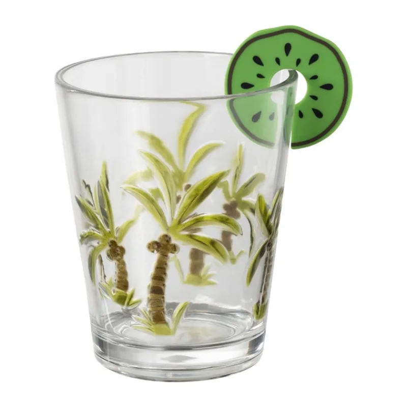 Xenos Keukengerei-Glasmarkers fruit - set van 6