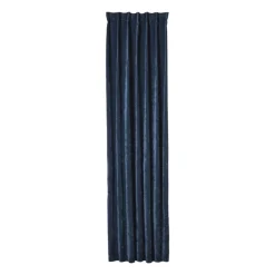 Xenos Rolgordijnen-Gordijn chenille - blauw - 140x250 cm