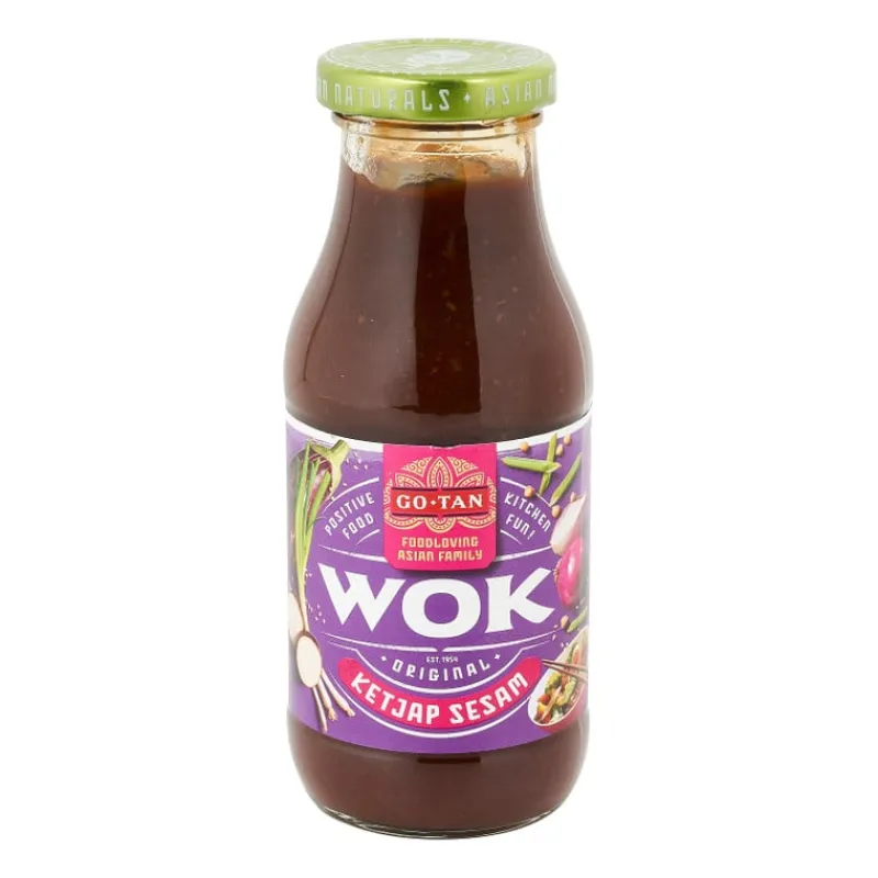 Go Tan Indonesische Keuken|Japanse Keuken-Go-Tan woksaus - ketjap sesam - 240 ml