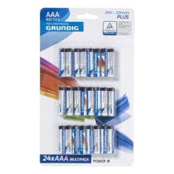 Grundig Batterijen-power+ batterijen - AAA - 24-pack