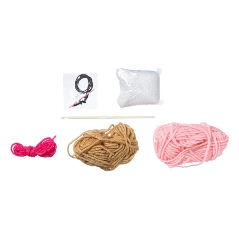 Xenos Haakpakketten-Haakpakket donut DIY - roze