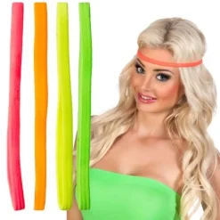 Xenos Verkleedaccessoires|Verkleedkleding-Haarband neon - diverse kleuren
