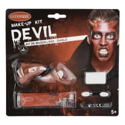 Xenos Verkleedaccessoires-Halloween make-up kit - duivel