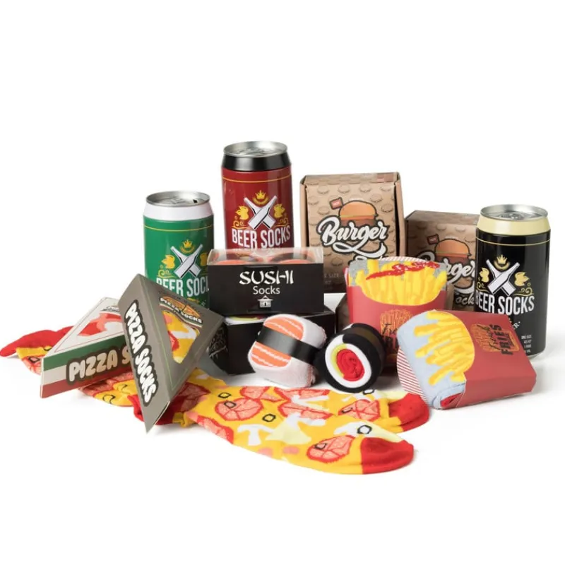 Xenos Huissokken-Hamburger sokken - diverse varianten - maat 42-47