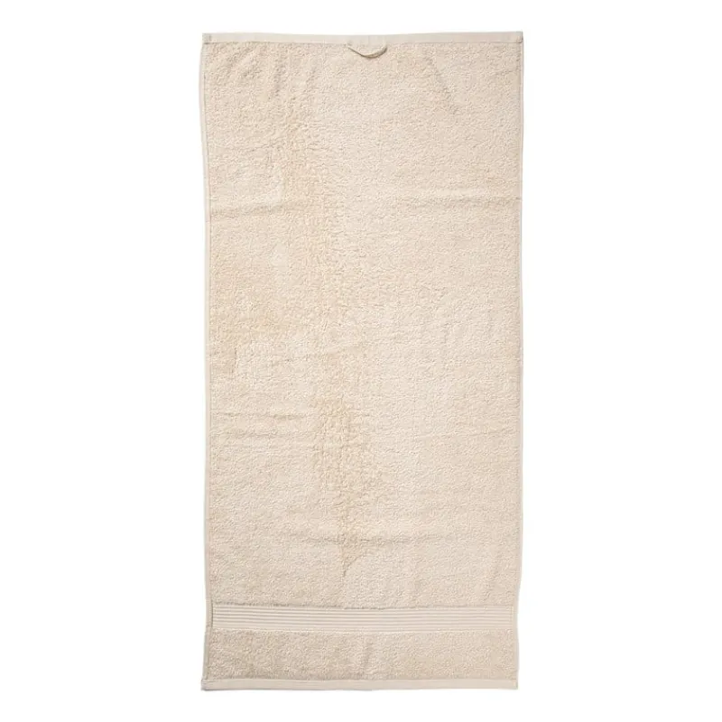 Xenos Badkamer Accessoires|Badtextiel-Handdoek - beige - 50x100 cm