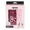Xenos Badkamer Accessoires|Kerstcadeaus-Handdoek tulband - strikjes - set van 2