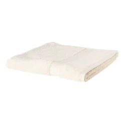 Xenos Badtextiel|Badkamer Accessoires-Handdoek XL - beige - 70x140 cm