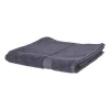 Xenos Badtextiel|Badkamer Accessoires-Handdoek XL - grijs - 70x140 cm