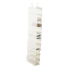Xenos Schoenenrek|Opbergsystemen-Hang organiser met 10 vakken - wit - 125x15x30 cm