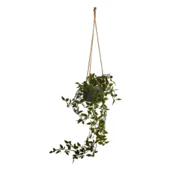 Xenos Kunstplanten-Hangplant in pot - 55 cm