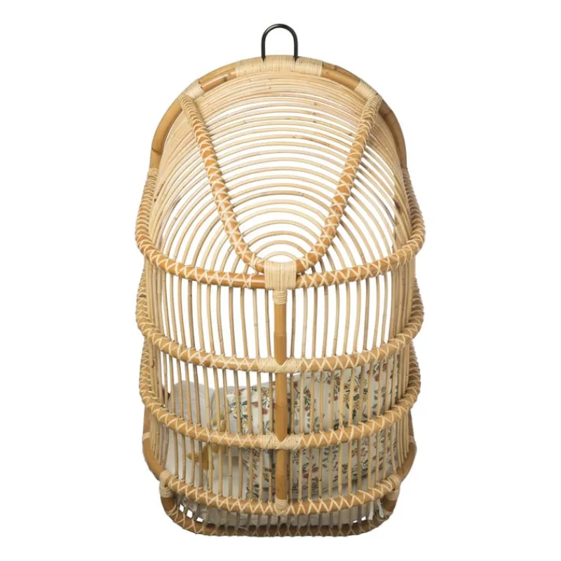 Xenos Hangstoelen-Hangstoel Aqua - naturel - 70x60x124 cm