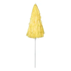 Xenos Parasols|Strandaccessoires-Hawaii parasol - geel - ø160x180 cm