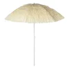 Xenos Parasols|Strandaccessoires-Hawaii parasol - geel beige - ø160x180 cm