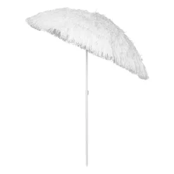 Xenos Parasols|Strandaccessoires-Hawaii parasol - wit - ø180 cm