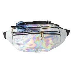 Xenos Verkleedaccessoires-Heuptas - zilverkleurig