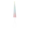 Xenos Verkleedaccessoires|Kinderfeestjes-Hoedjes unicorn - roze/blauw - 6 stuks