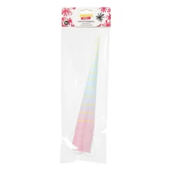 Xenos Verkleedaccessoires|Kinderfeestjes-Hoedjes unicorn - roze/blauw - 6 stuks
