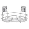 Xenos Doucherekjes-Hoek rek easy lock - 21x21x10 cm