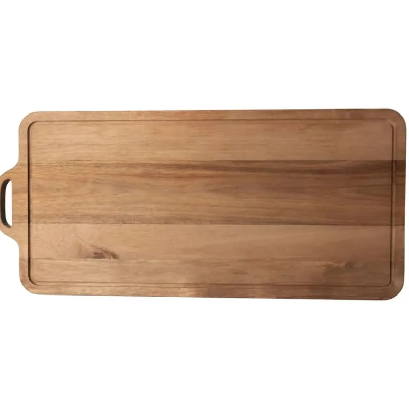 Hugo Kennis Borrelplanken|Kerst Bakken-borrelplank xxl - bruin - 32x70 cm
