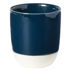 Hugo Kennis Mokken-espresso mok - blauw/wit - 70 ml