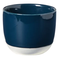 Hugo Kennis Mokken-koffiemok - blauw/wit - 180 ml
