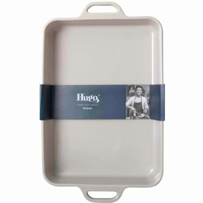 Hugo Kennis Ovenschalen-ovenschaal large - créme - 4.16x39x23.3 cm