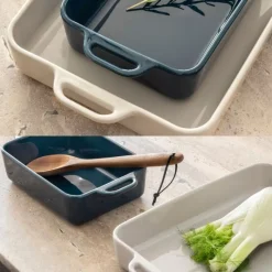 Hugo Kennis Ovenschalen-ovenschaal large - créme - 4.16x39x23.3 cm