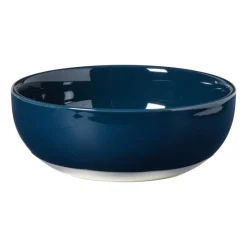 Hugo Kennis Schalen-schaal - blauw/wit - ø18 cm