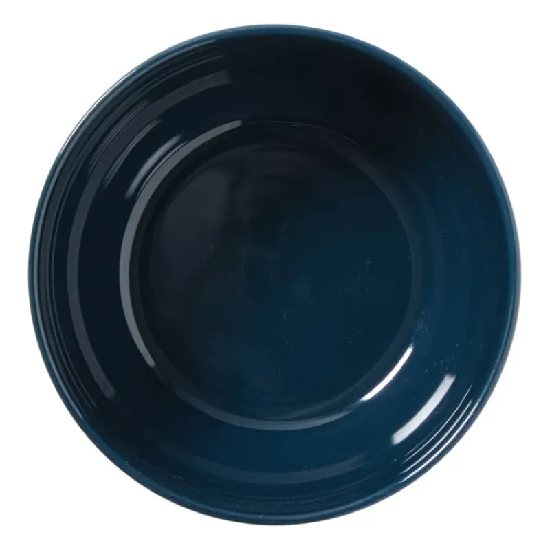 Hugo Kennis Schalen-schaal - blauw/wit - ø12 cm