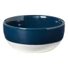 Hugo Kennis Schalen-schaaltje - blauw/wit - ø9 cm
